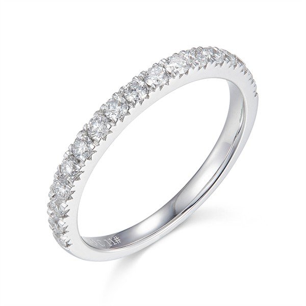 簡愛天然鑽石線戒 簡愛天然鑽石線戒