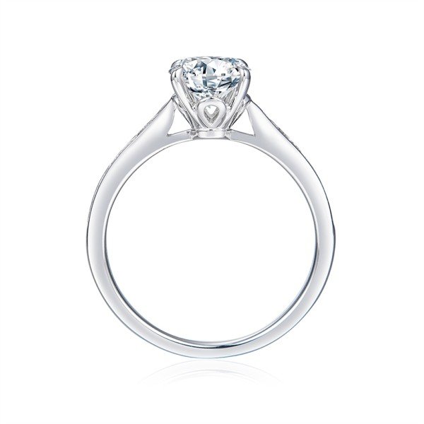 典雅18K金0.5克拉鑽戒