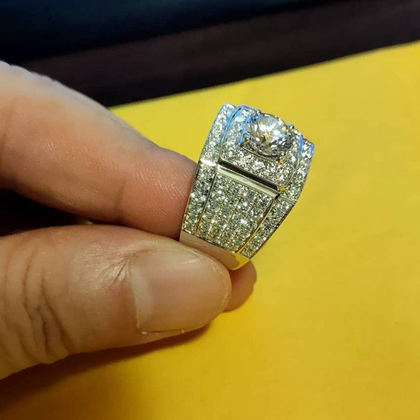 1.56克拉男士豪華鑽戒