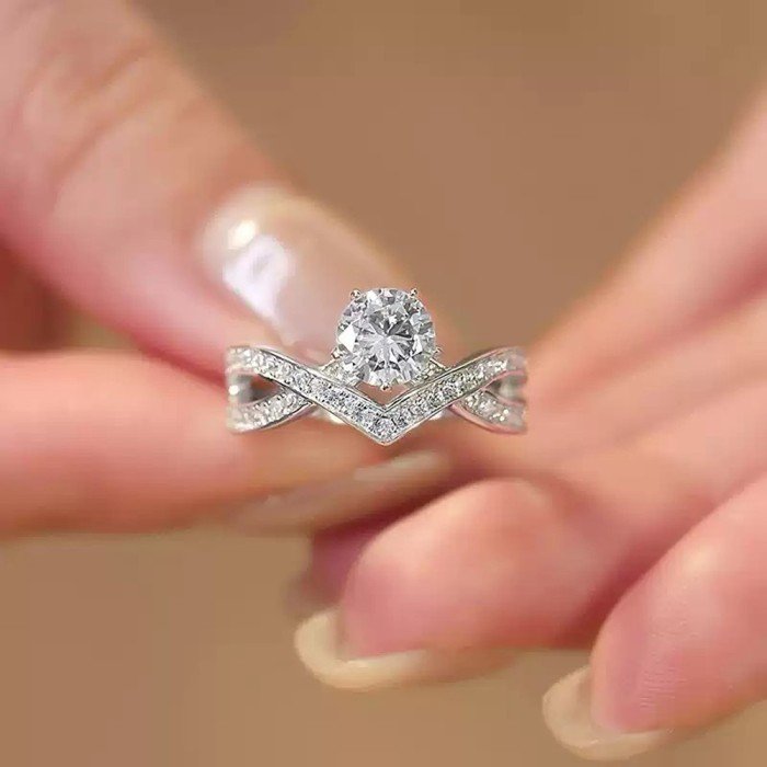 冠冕公主的夢幻鑽戒：《IGI》PT950∣1.20克拉鑽戒