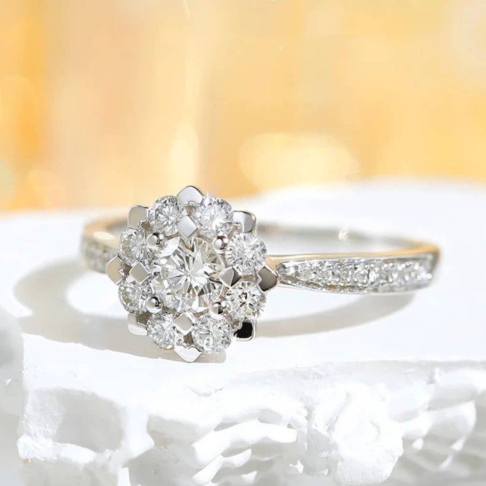 幸福的約定-鉑金0.50克拉鑽戒