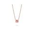 18K金CVD粉色彩鑽項鍊 18K金CVD粉色彩鑽項鍊