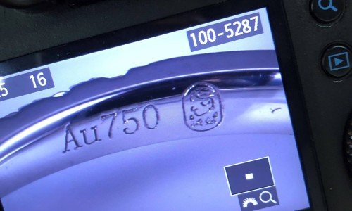 本館珠寶LOGO刻字