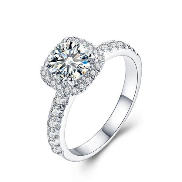 PT950-1.0克拉豪華鑽戒 PT950-1.0克拉豪華鑽戒