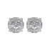 18K金Belle鑽石耳環
