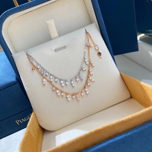 18K金2.60克拉鑽石項鍊 18K金2.60克拉鑽石項鍊