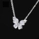 蝴蝶造型款式鑽石項鍊