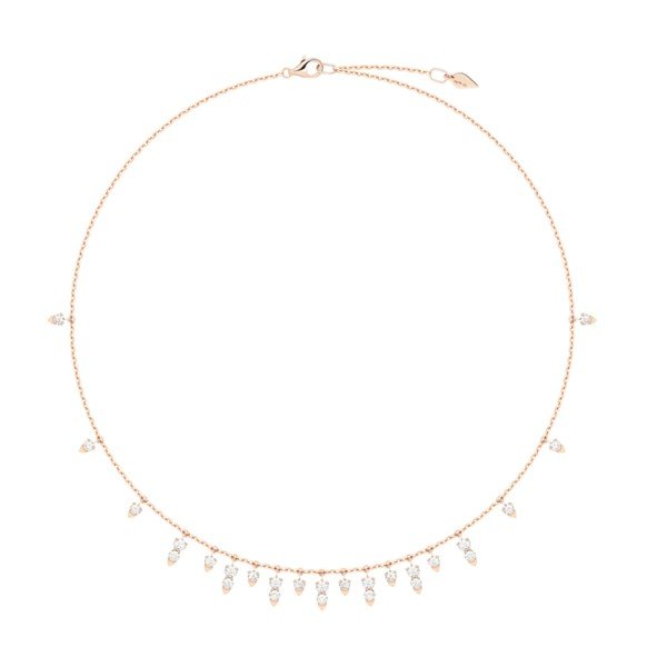 18K金2.60克拉鑽石項鍊 18K金2.60克拉鑽石項鍊