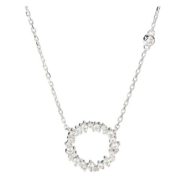 傳說18K金鑽石項鍊