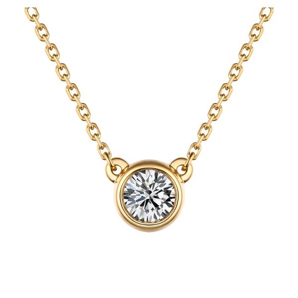 天然0.30克拉泡泡鑽石項鍊 天然0.30克拉泡泡鑽石項鍊