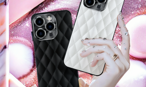 iPhone 小香風羊皮手機殼：優雅奢華，時尚首選