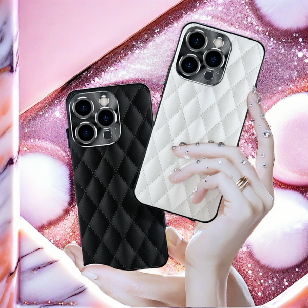 小香風羊皮手機殼:優雅奢華,時尚首選 小香風羊皮手機殼:優雅奢華,時尚首選