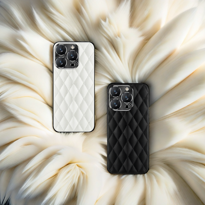 小香風羊皮手機殼:優雅奢華,時尚首選 小香風羊皮手機殼:優雅奢華,時尚首選